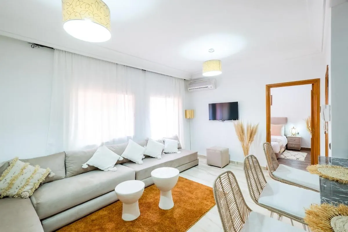 Апартаменты Chez Chahrazard Appartement A Gueliz Carre Eden Marrakech Марракеш