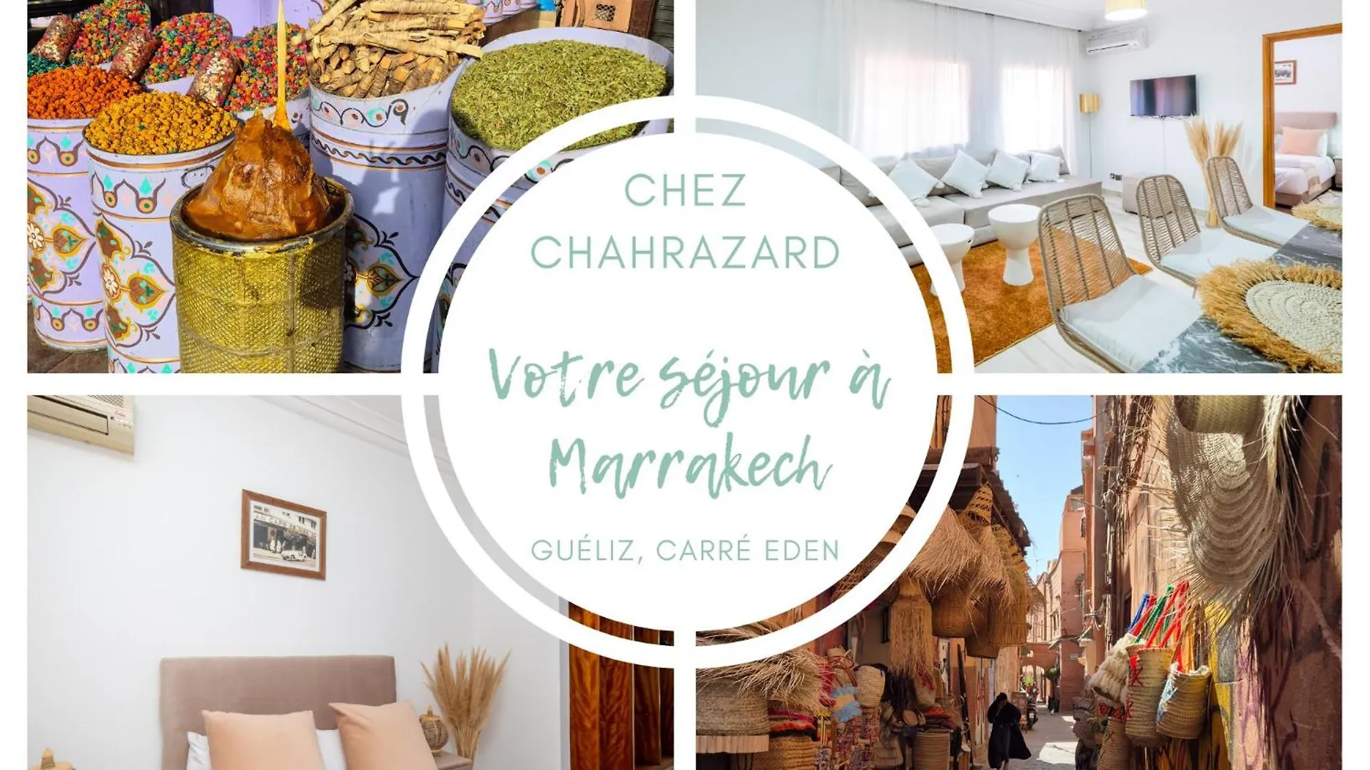Chez Chahrazard Appartement A Gueliz Carre Eden Marrakech Marrakesh